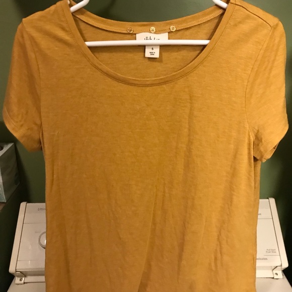 mustard colored tops for women